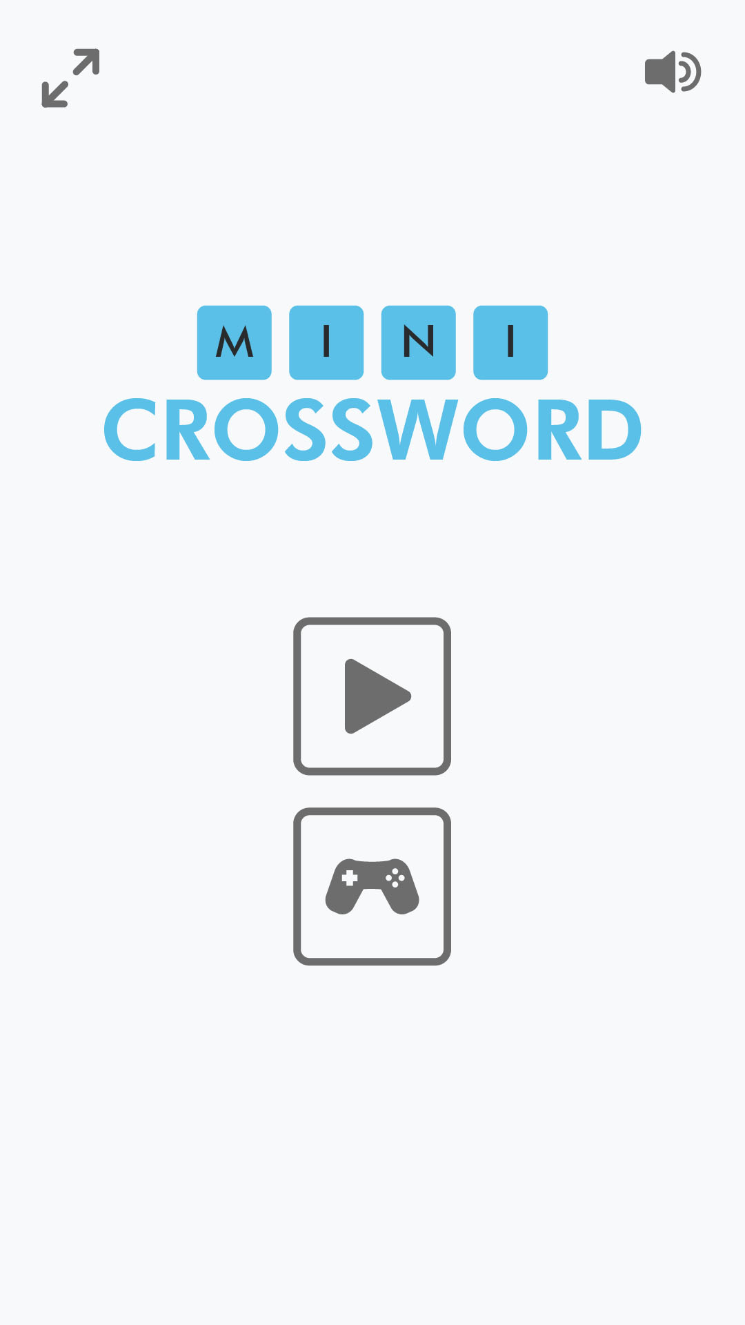 Mini Crossword